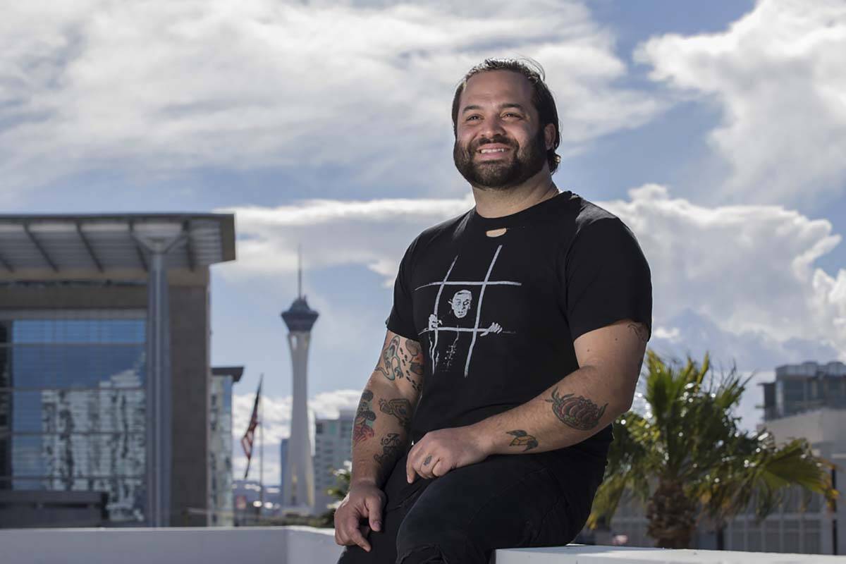 Marc Marrone, a longtime Las Vegas chef and restaurateur, is seen in this Las Vegas Review-Jour ...