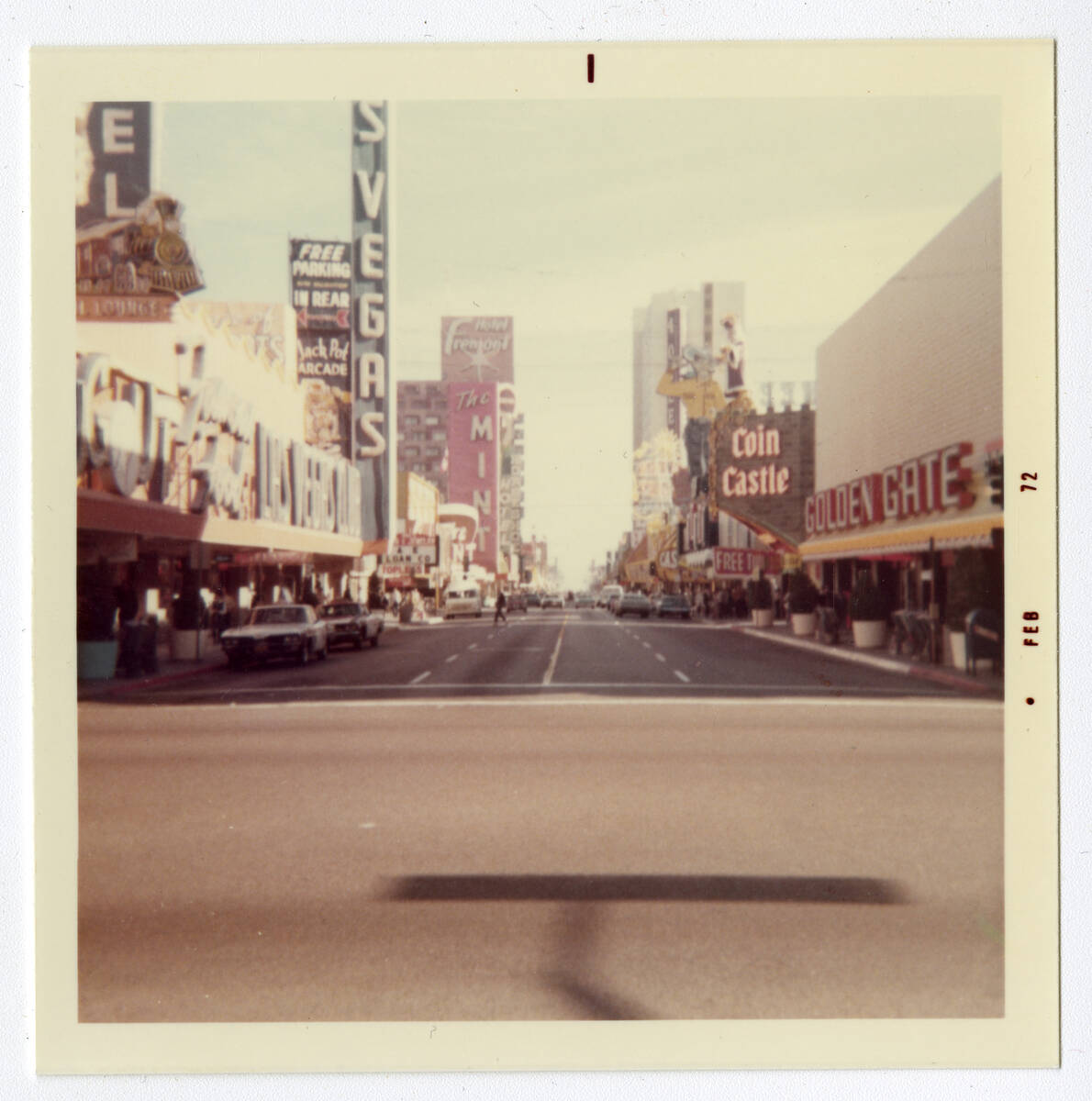 From the "Las Vegas: Snapshots of History Photo Collection" (PH-002425), Golden Gate, Coin Cast ...