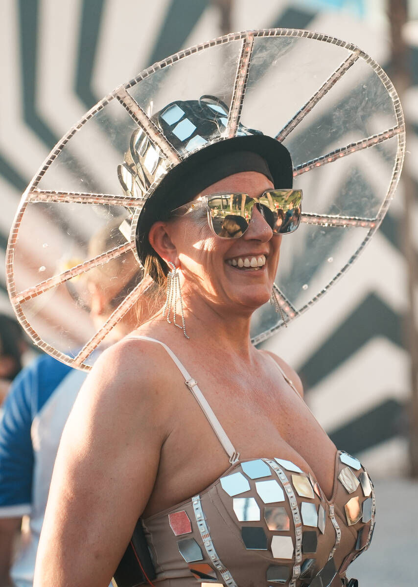 World Party parade goer, Sterling Johnson smiles while watching performers during debut of an E ...