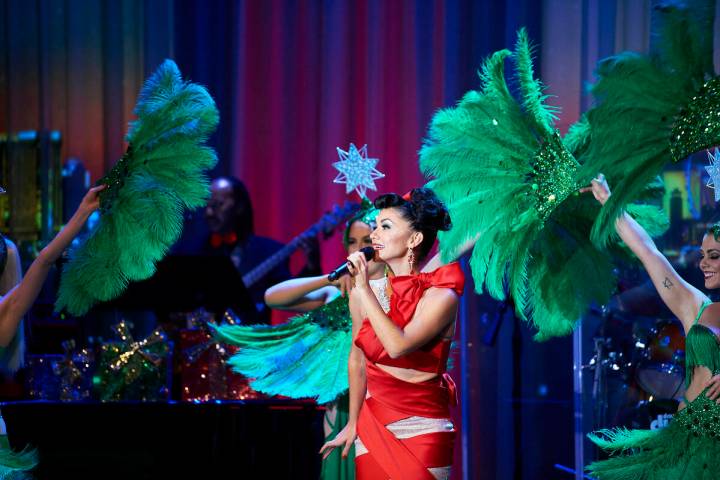 Melody Sweets stars in "Wild Heart," her 10th performance at Myron's at The Smith Center, Satur ...