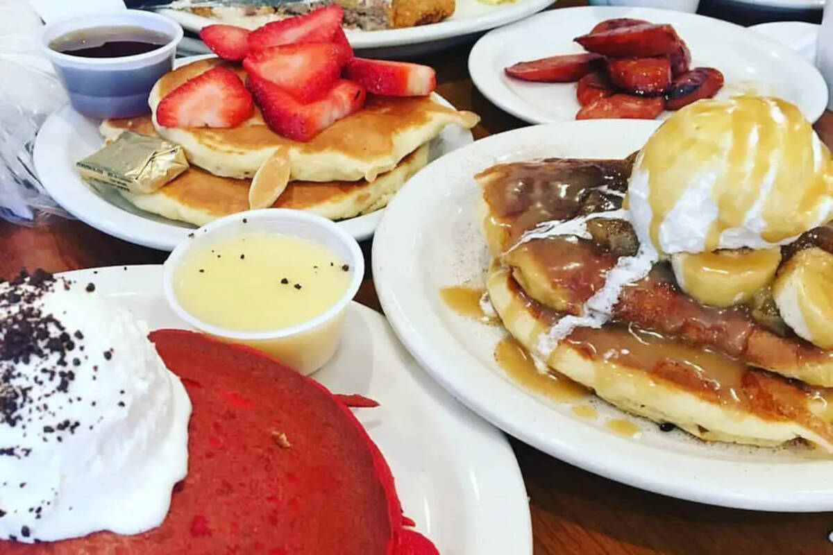 BabyStacks Cafe, with eight locations across the Las Vegas Valley, is known for serving about 2 ...