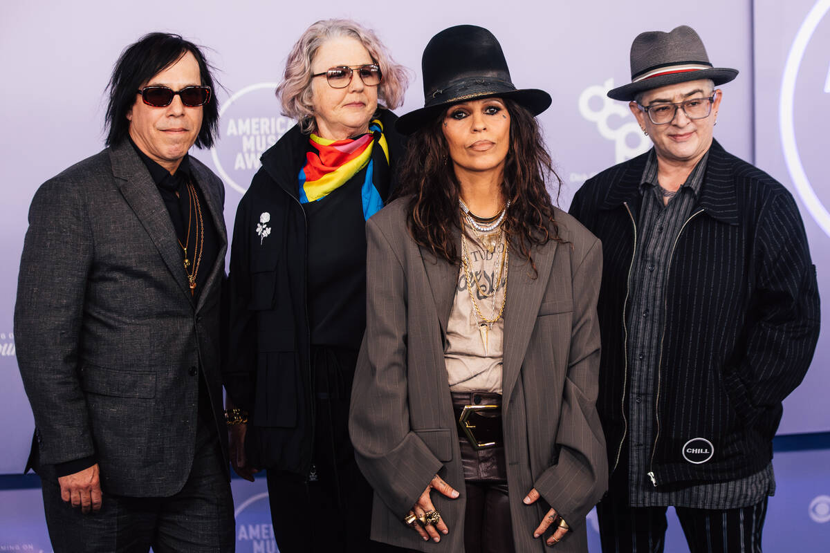 4 Non Blondes on the American Music Awards red carpet at MGM Grand Garden Arena Monday, May 25, ...