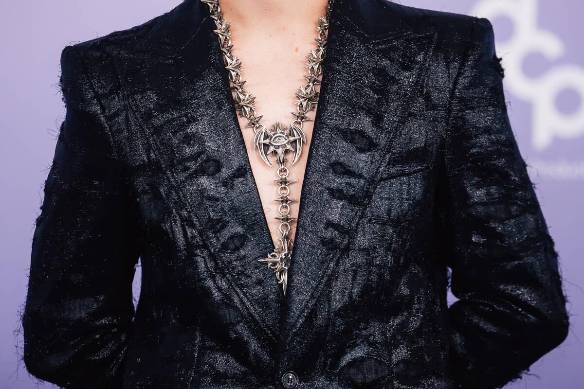 Huddy on the American Music Awards red carpet at MGM Grand Garden Arena Monday, May 25, 2026, i ...