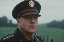 Brendan Fraser stars as "Dwight D. Eisenhower" in director Anthony Maras' "Pressure," a Focus F ...