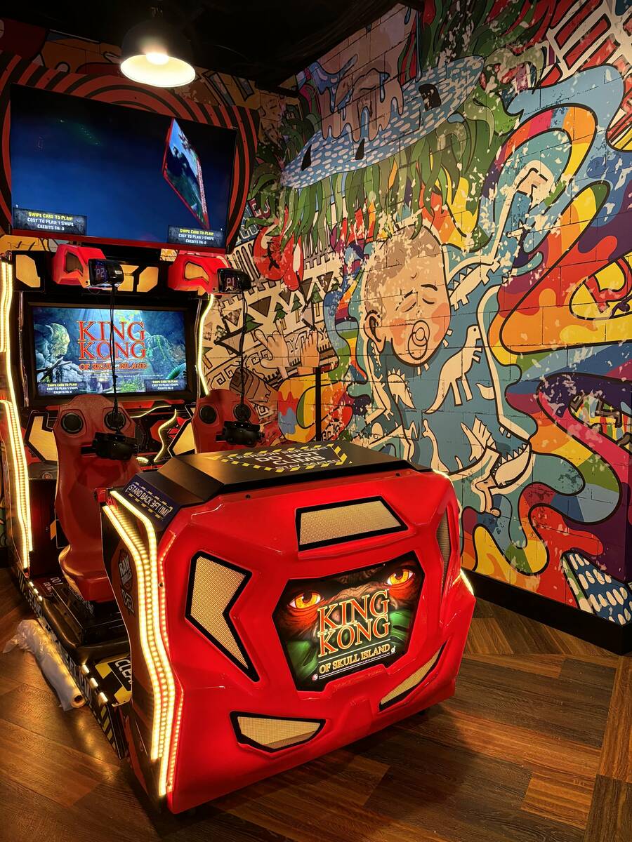 The King Kong game at The Cove Bar & Arcade. (Treasure Island)