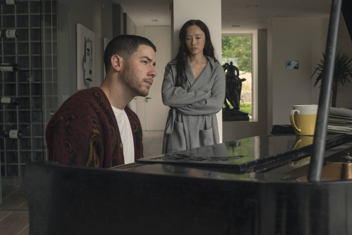 Nick Jonas of The Jonas Brothers stars in "Power Ballad," out this weekend. (Lionsgate)