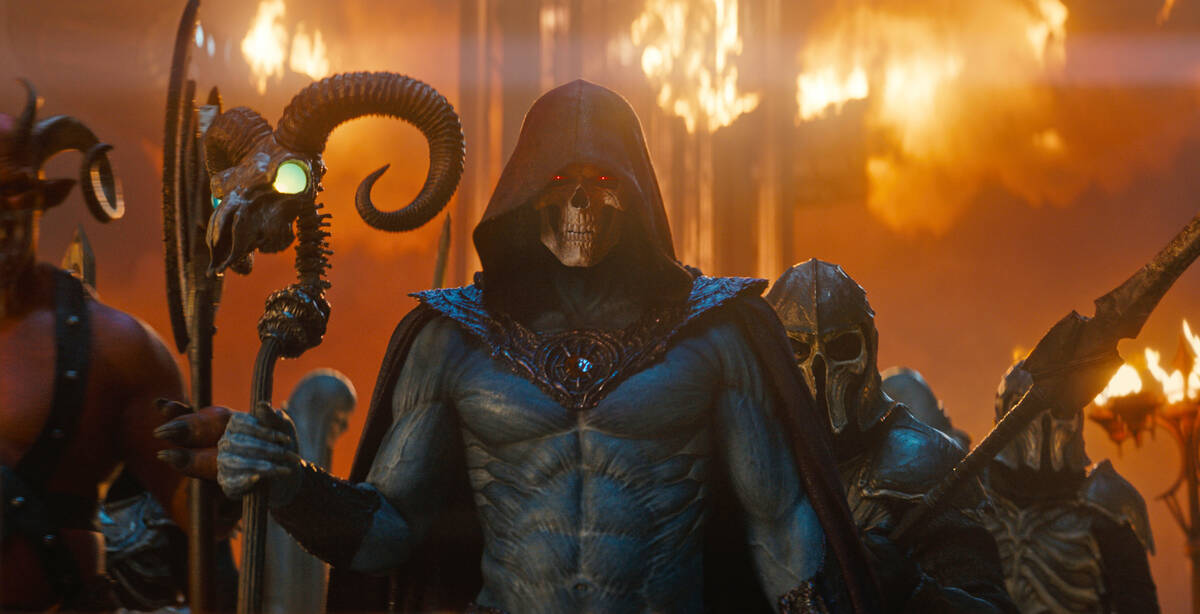 This image released by Amazon MGM Studios shows Jared Leto in a scene from "Masters of the ...