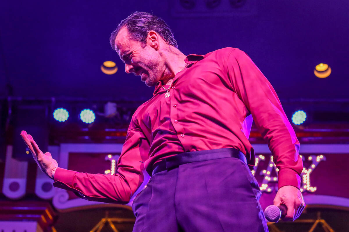 Franky Perez and The All Nighters play the Midway at Circus Circus on Friday, April 17, 2026. ( ...