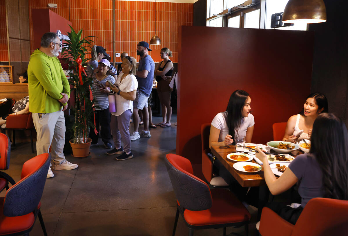 Patrons are lining up at the newly opened locations of China Mama on Friday, June 5, 2026, in H ...