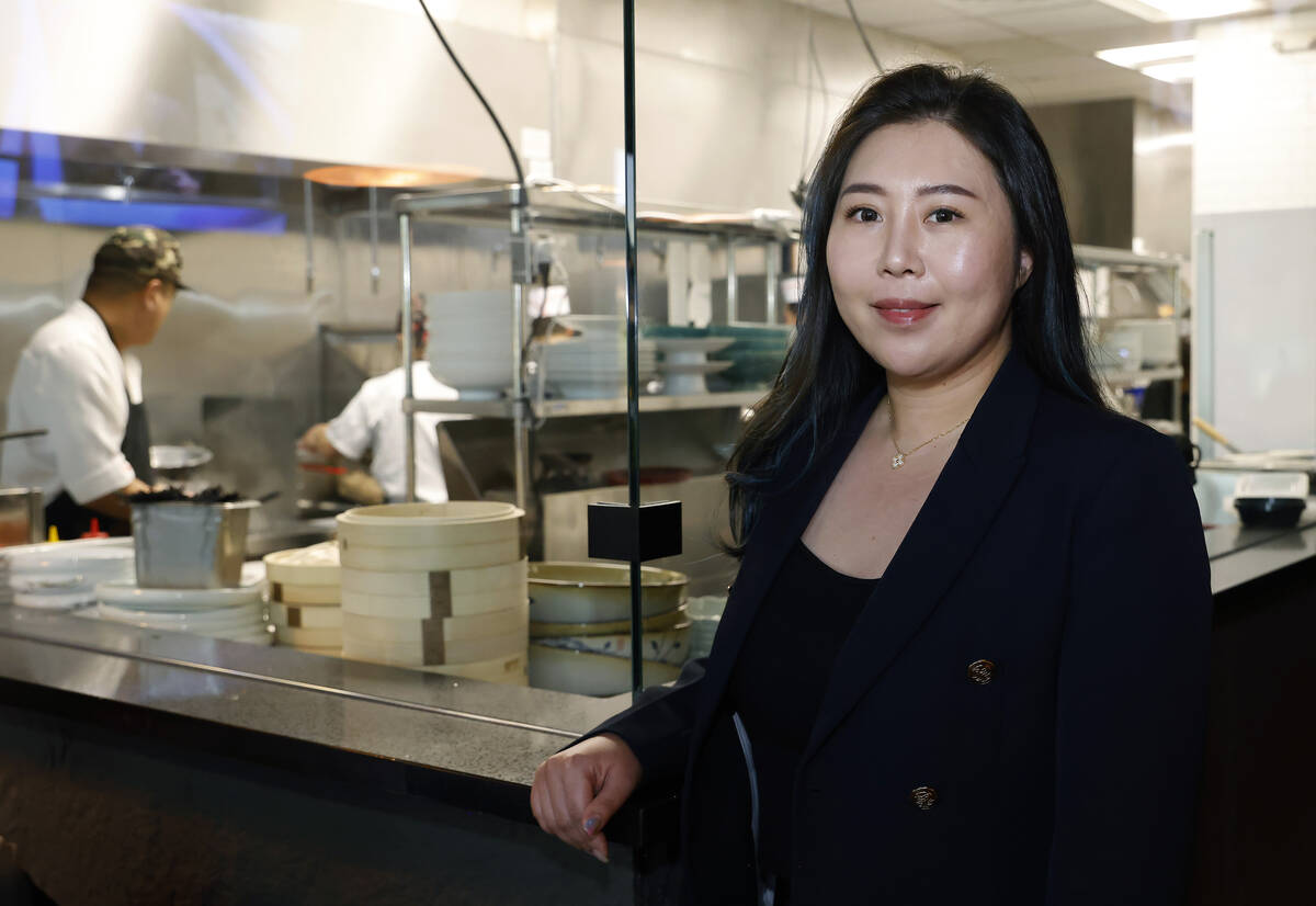 Ivy Ma, owner of China Mama, poses for a photograph at her newly opened Henderson restaurant on ...