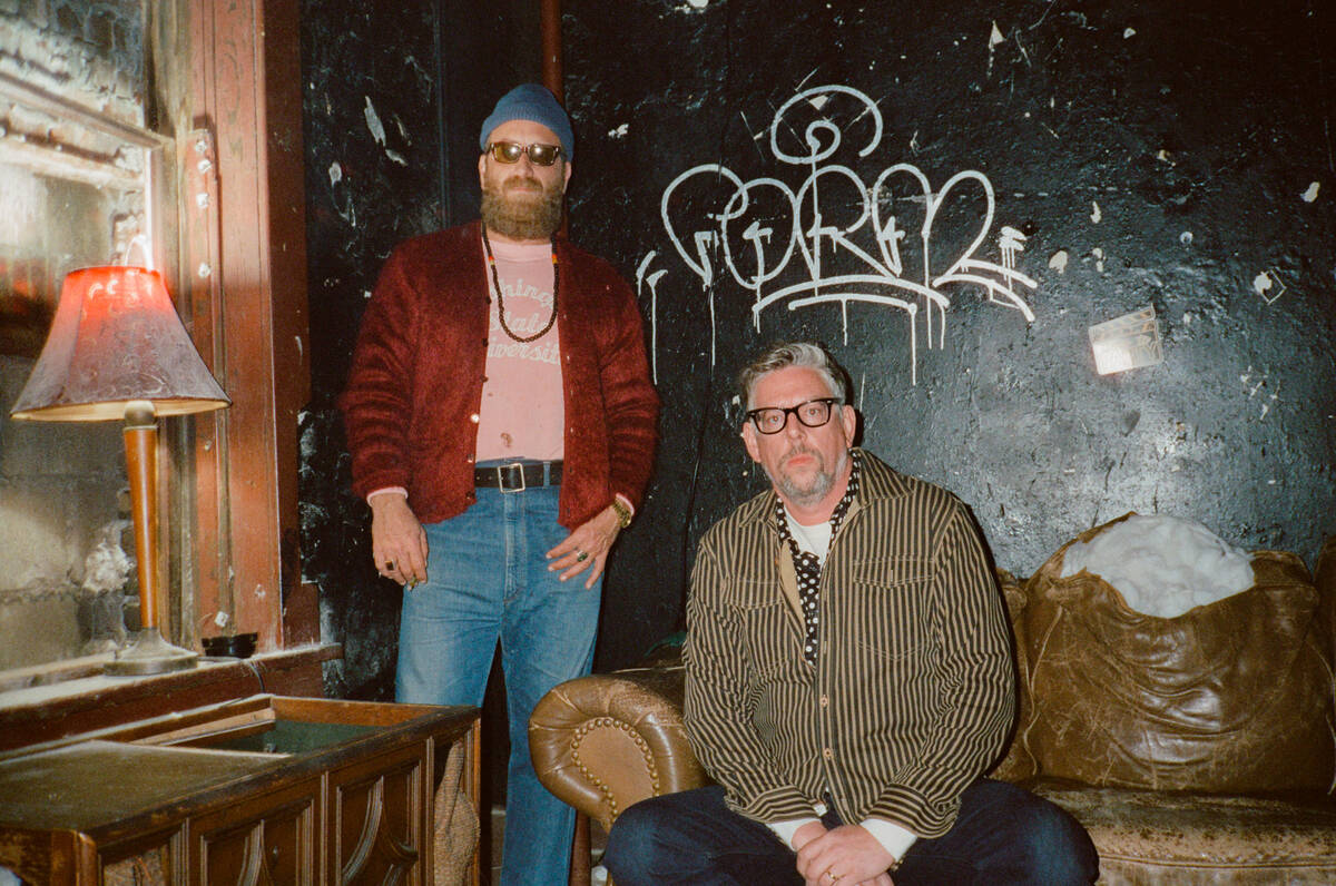 The Black Keys, Dan Auerbach (left) and Patrick Carney, play The Theater at Virgin Hotels on Fr ...