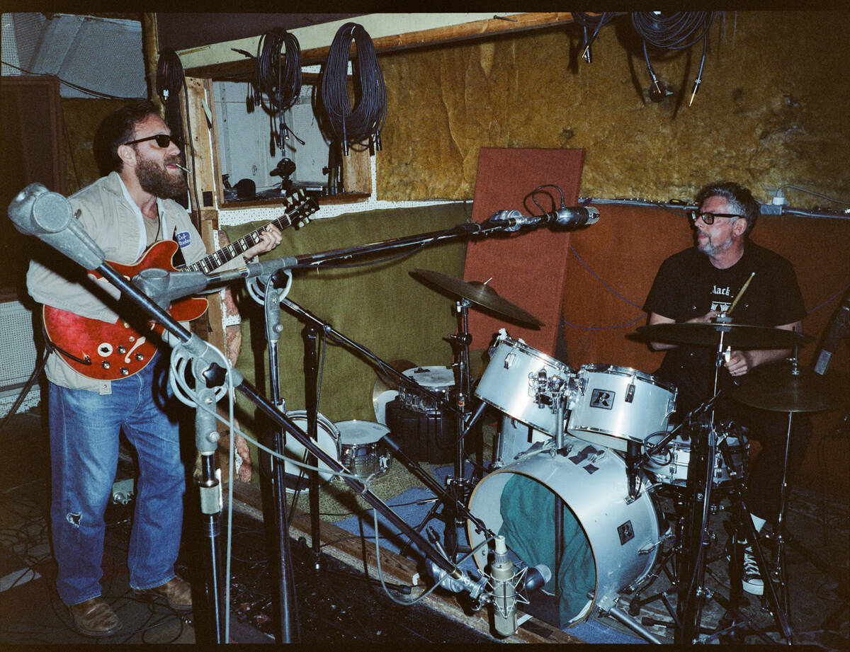 The Black Keys, Dan Auerbach (left) and Patrick Carney, play The Theater at Virgin Hotels on Fr ...