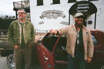 The Black Keys, Patrick Carney (left) and Dan Auerbach, play The Theater at Virgin Hotels on Fr ...