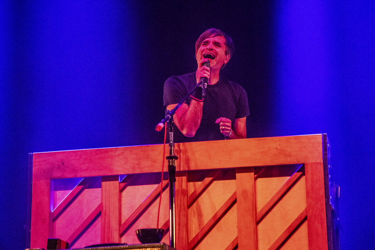 Ben Gibbard of Death Cab for Cutie performs at the All In Music & Arts Festival at the Indi ...