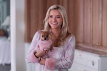 This image released by Prime Video shows Lexi Minetree, as Elle Woods, in a scene from "El ...