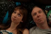 Lauren Lapkus and Kevin Sussman in "Stuart Fails to Save the Universe." (HBO Max)