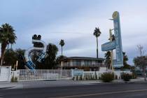 Fergusons Downtown, which was owned by the late Tony Hsieh, is seen on Monday, Feb. 9, 2026, in ...