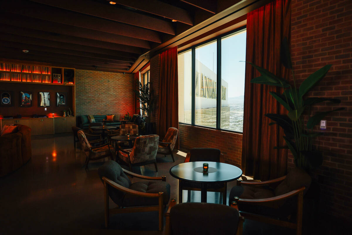 The Vinyl Room at Mandalay Bay Wednesday, July 29, 2026, in Las Vegas. (Madeline Carter/Las Veg ...