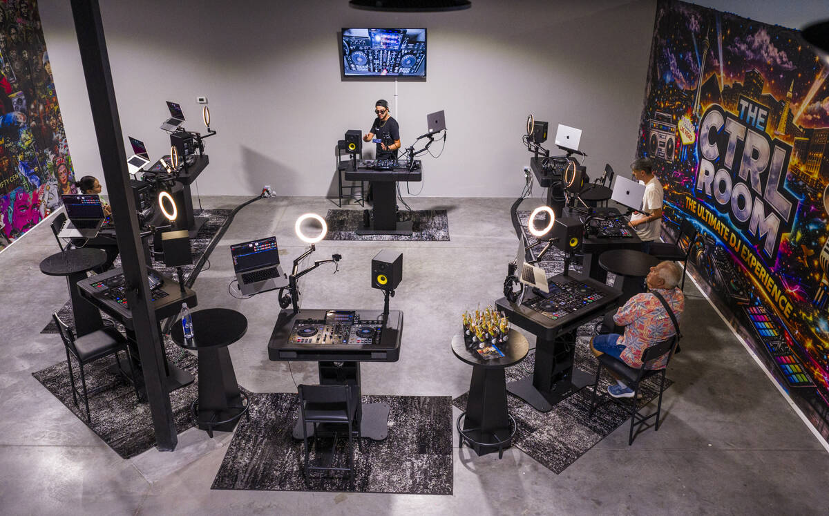 DJ Krush talks to students in class as CTRL Room offers a 90-minute DJ experience with instruct ...