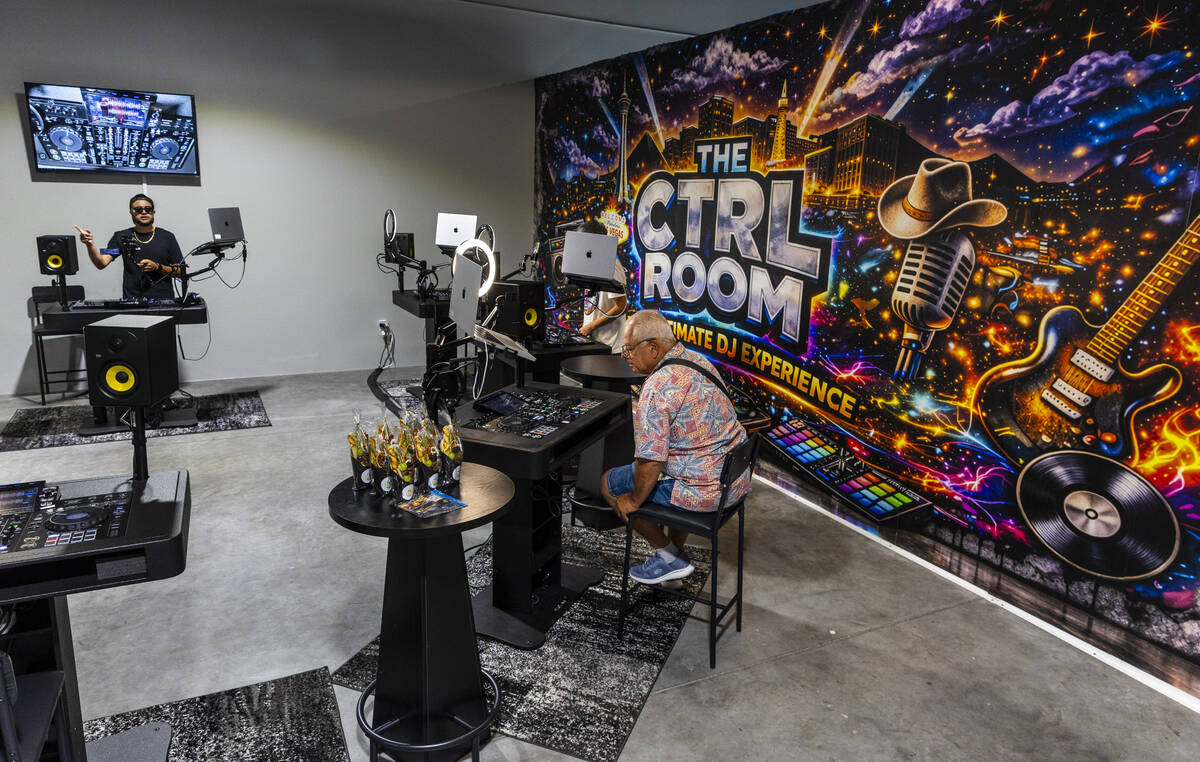 DJ Krush talks to students in class as CTRL Room offers a 90-minute DJ experience with instruct ...