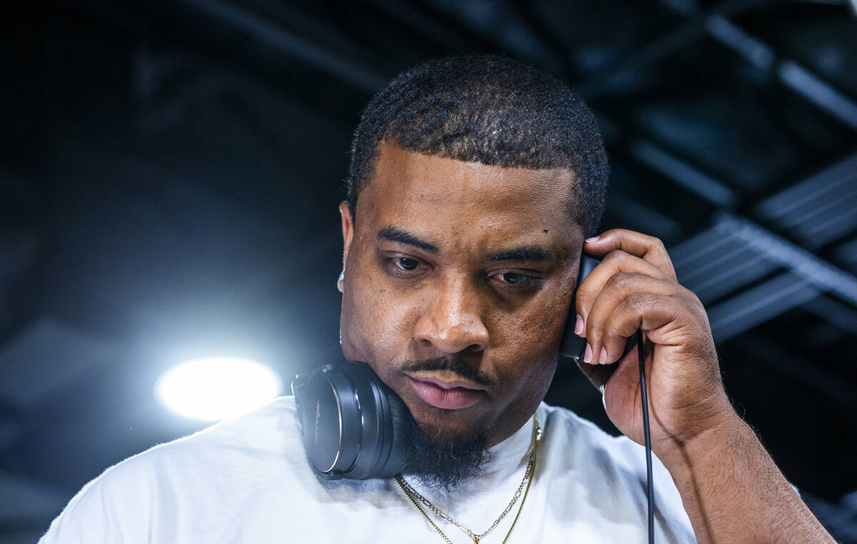 Chris Clark works the board at CTRL Room which offers a 90-minute DJ experience with instructio ...