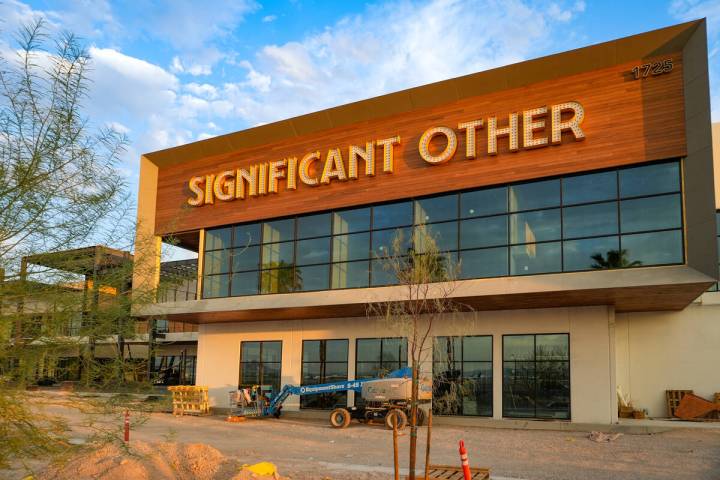 The exterior of Significant Other restaurant planned to debut in October 2026 on East Sunset Ro ...