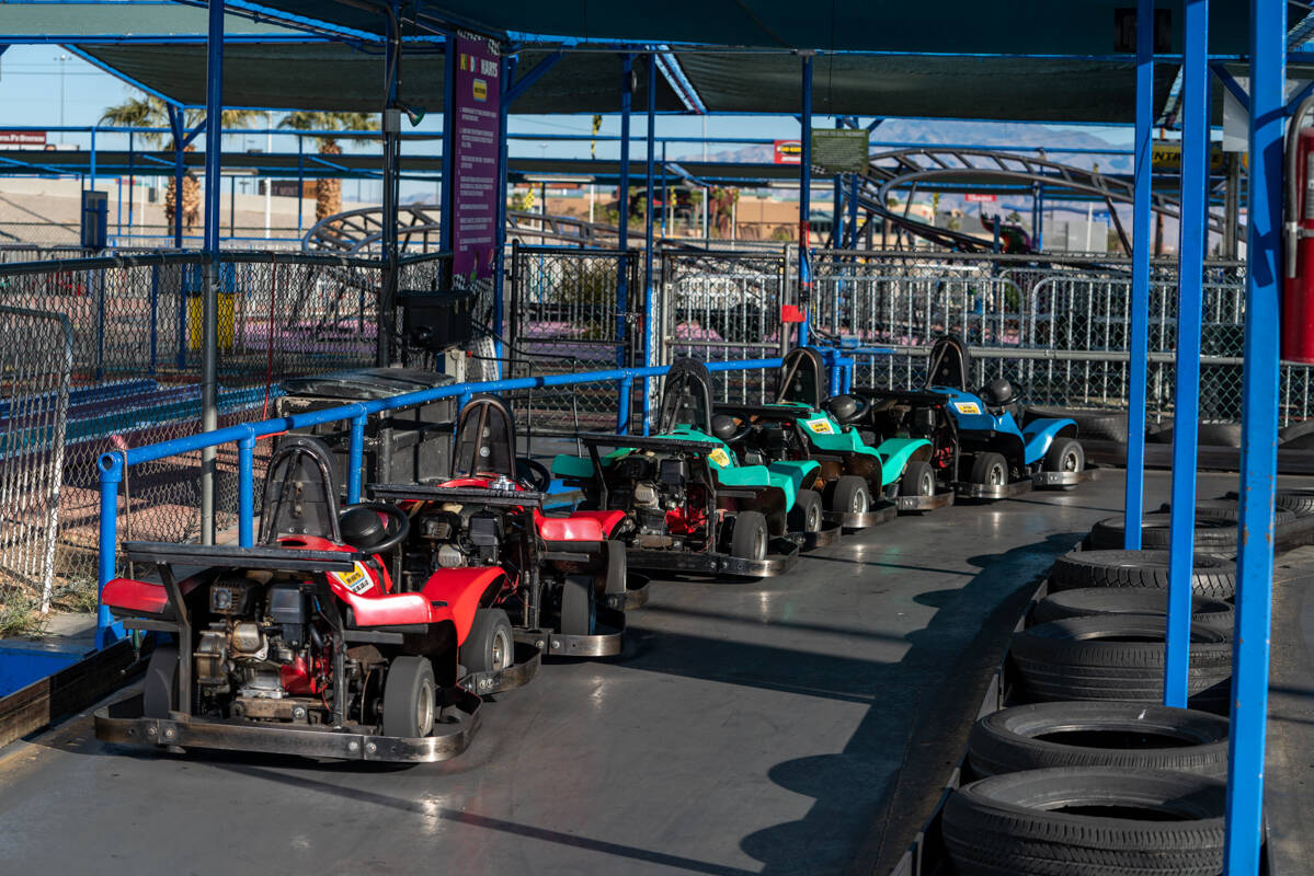 For kids, Las Vegas Mini Grand Prix offers "kiddie karts," designed for young children to safel ...