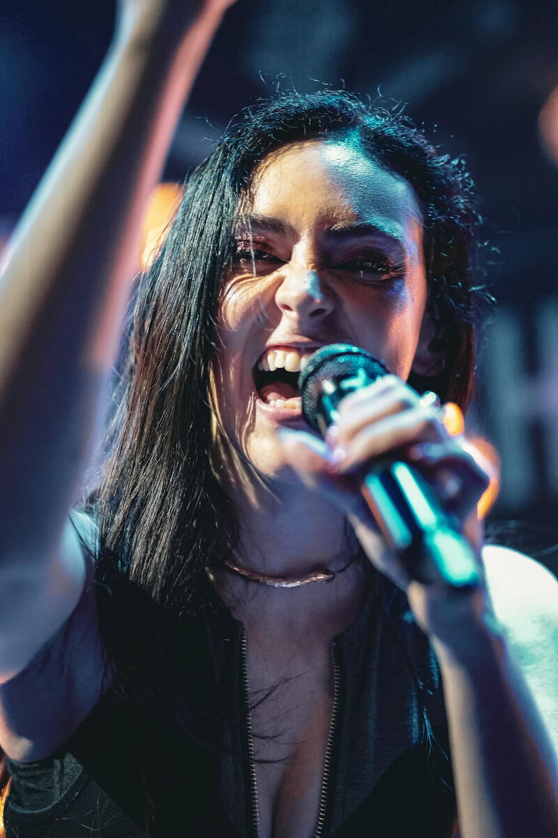 Mojo Juju vocalist Lea Cappelli is shown in an undated photo. Cappelli and guitarist Nazim Cham ...