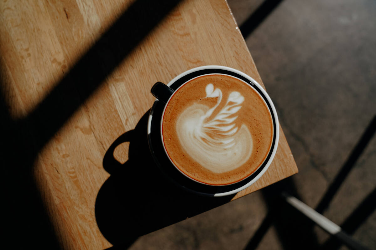 A coffee drink from Vesta Coffee Roasters, which is working on its fifth location in Las Vegas. ...