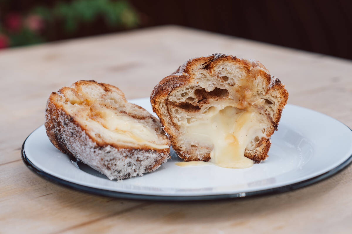 A cruffin from Vesta Coffee Roasters in Las Vegas. (Vesta Coffee Roasters)