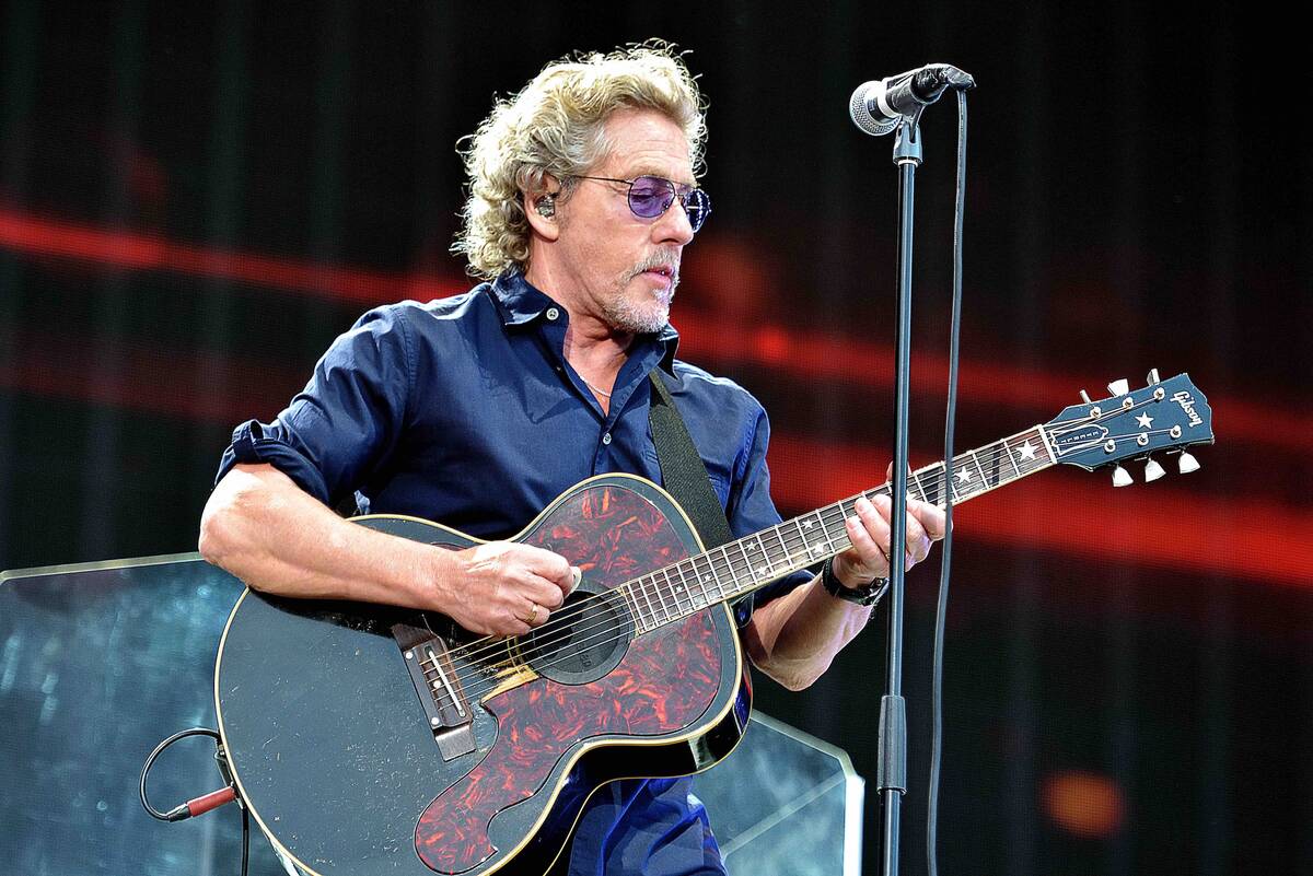 Rock legend Roger Daltrey premieres at Encore Theater at Wynn Las Vegas on Aug. 26, 28 and 29. ...