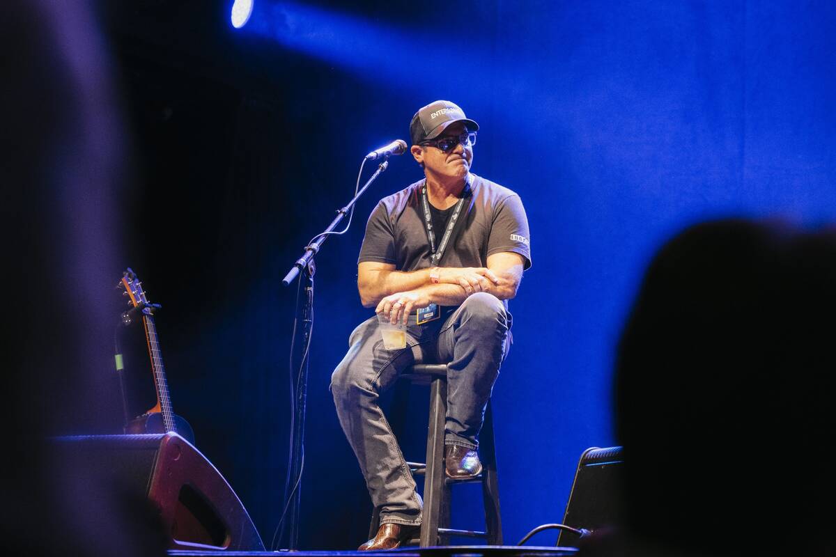 Las Vegas Songwriters Festival co-founder Rob Hatch is shown at House of Blues in August 2025. ...