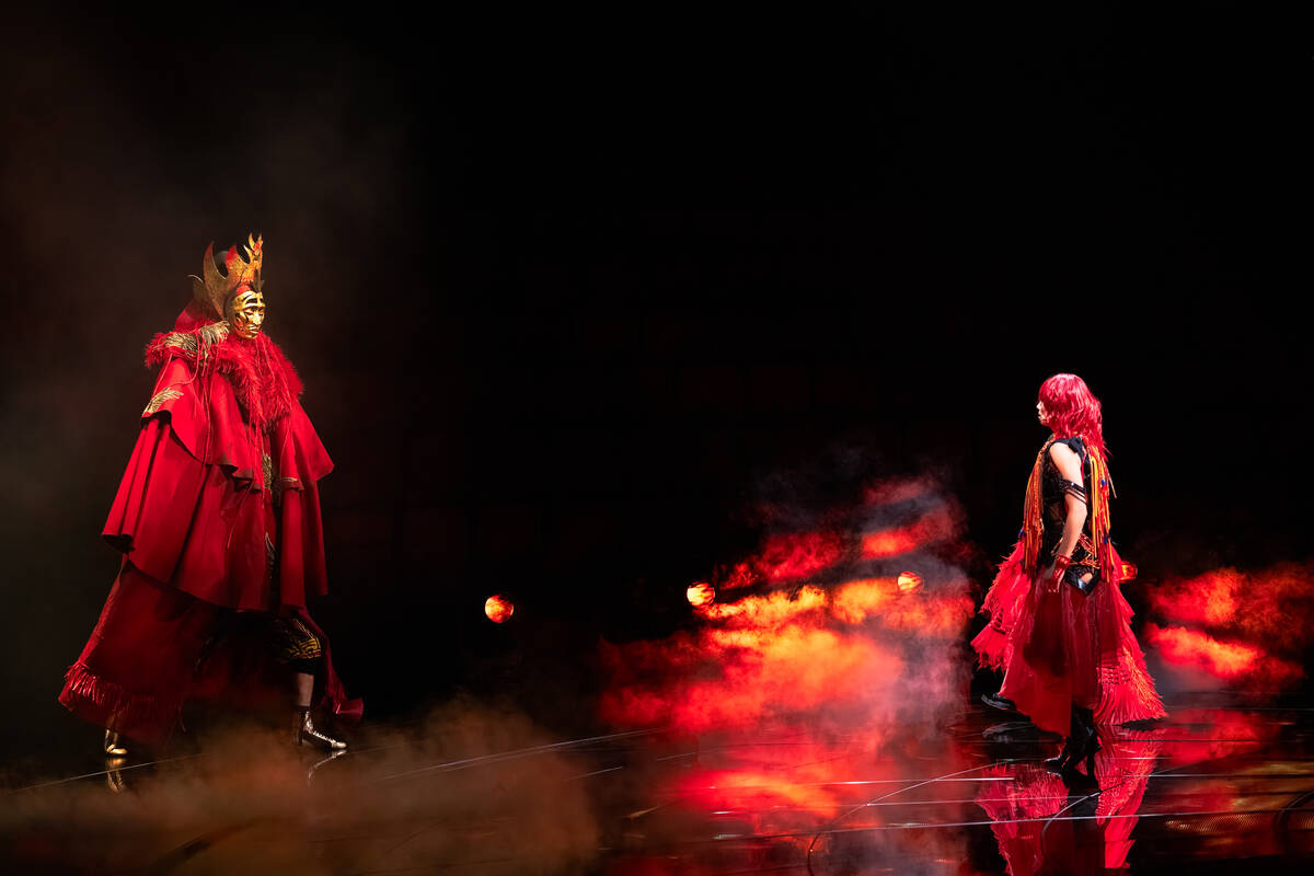 A scene from "Awakening," a lavish show undergoing "evolutions" at Wynn Las Vegas. (Wynn Las Vegas)