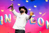 Carin Leon performs at the 2025 BottleRock Napa Valley on Sunday, May 25, 2025, at Napa Valley ...