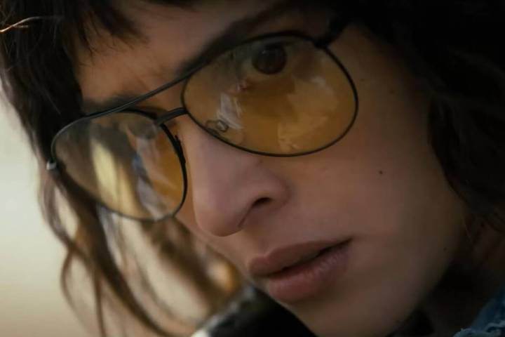 Adria Arjona as Celeste in "Onslaught." (A24)