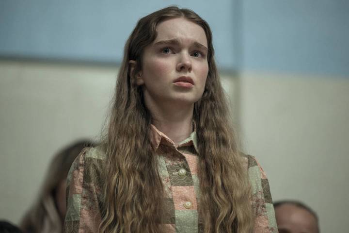 Summer H. Howell in "Carrie," premiering Oct. 7 on Prime Video. (Robert Falconer/Amazon)