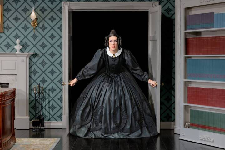 Drag star Alaska is shown in the first national tour of "Oh, Mary!" The production plays The Sm ...