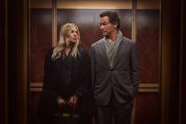 Sienna Miller, left, and Dominic West in "War." (Justin Downing/Sky/HBO/TNS)