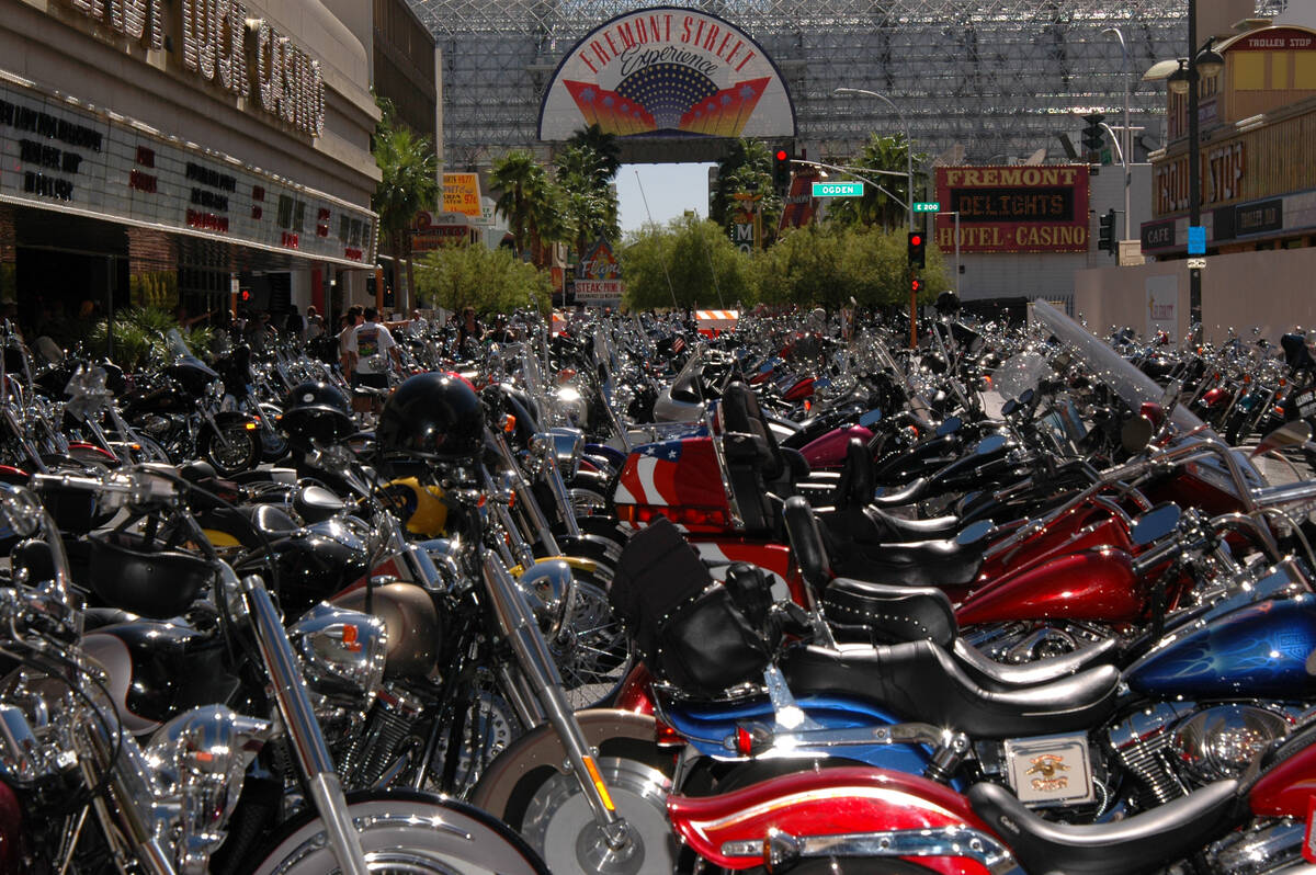 The Las Vegas Bike Fest is celebrating 25 years of local motorcycle rally heritage Thursdsay th ...