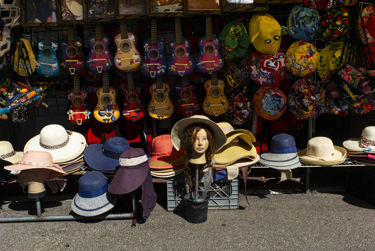 Items for sale from vendors are seen at the Broadacres Marketplace on Sunday, Sept. 20, 2026, i ...