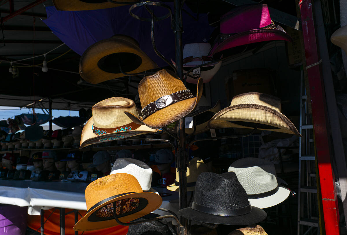 Items for sale from vendors are seen at the Broadacres Marketplace on Sunday, Sept. 20, 2026, i ...