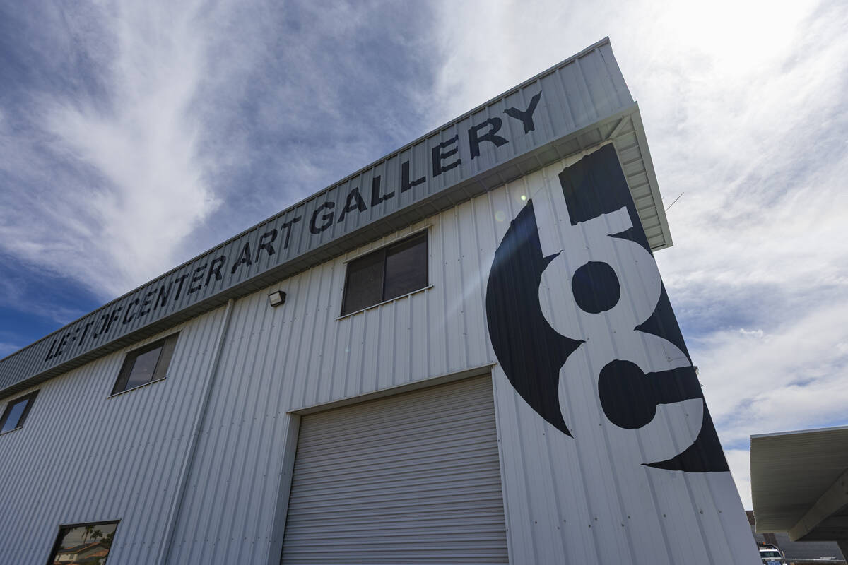 The Left of Center Gallery is seen on Thursday, Sept. 24, 2026, in North Las Vegas. (Chase Stev ...