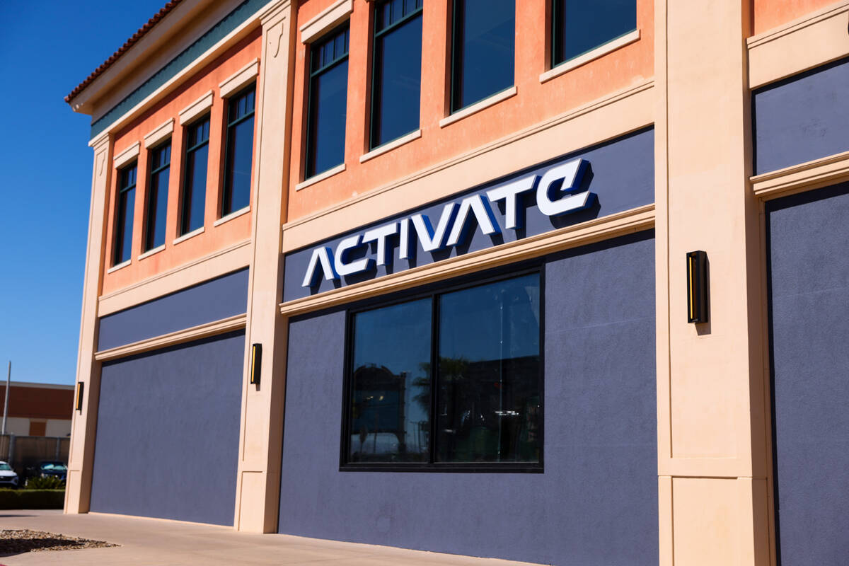 The location of Activate Games Las Vegas at Town Square on Thursday, Oct. 1, 2026, in Las Vegas ...