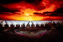 Metallica rocks the Sphere in the opening night of "Life Burns Faster" on Thursday, Oct. 1, 202 ...