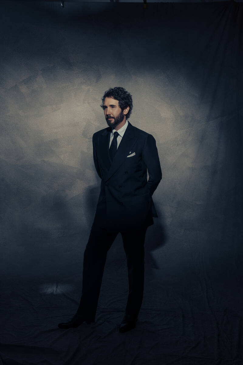 Pop crossover star Josh Groban continues his “Gems” production at the Colosseum at Caesars ...
