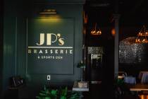 The interior of JP's Brasserie & Sports Den, a restaurant opening in late October 2026 on West ...