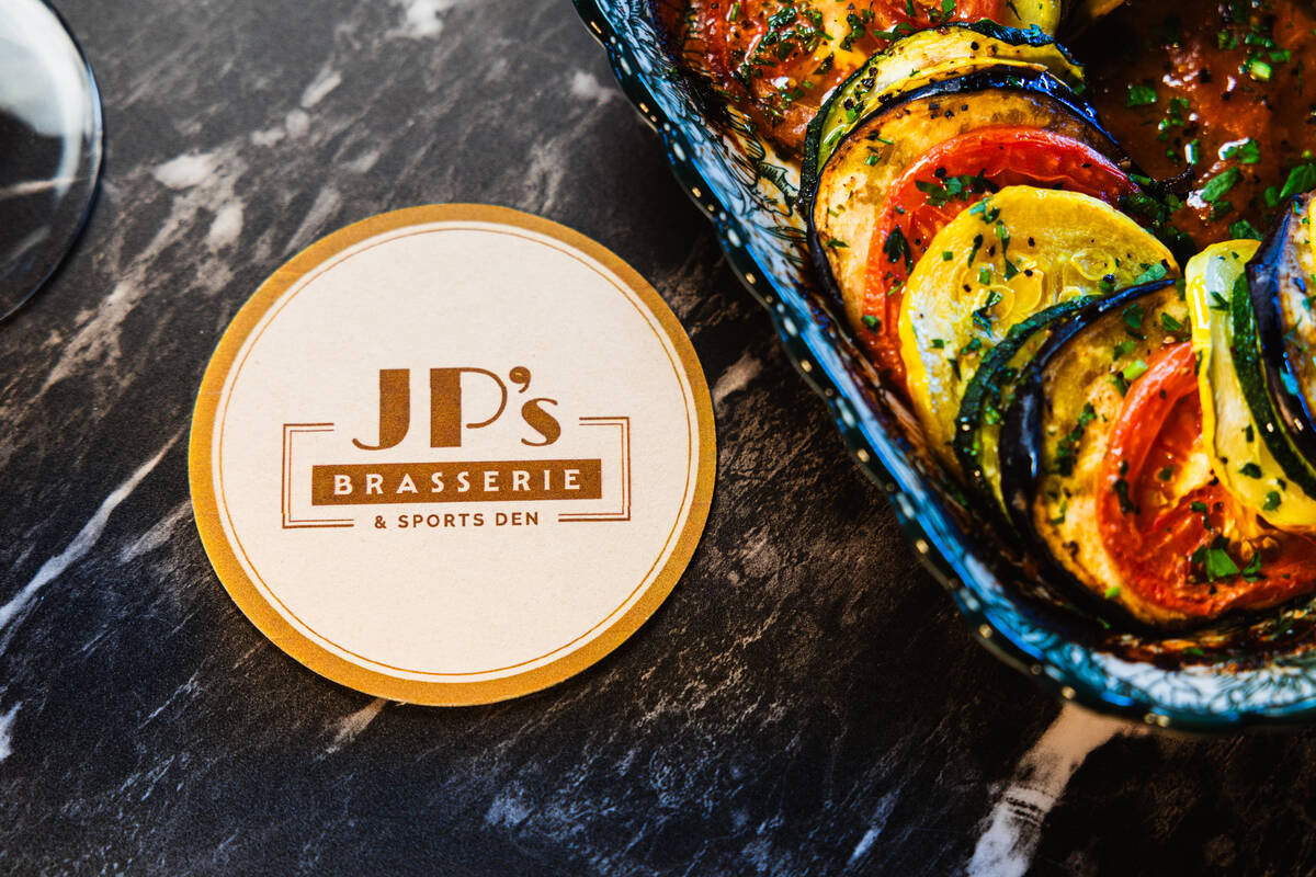 Ratatouille from JP's Brasserie & Sports Den, a restaurant opening in late October 2026 on West ...