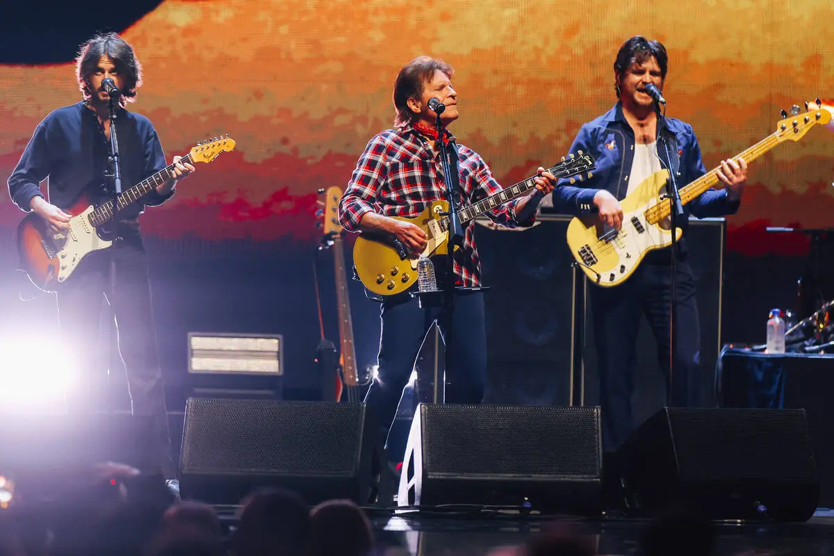 John Fogerty performs during night two of the iHeartRadio Music Festival at T-Mobile Arena Satu ...