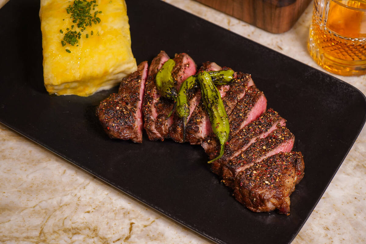 ... And Striploing for All at Carversteak in Resorts World. (Carversteak)